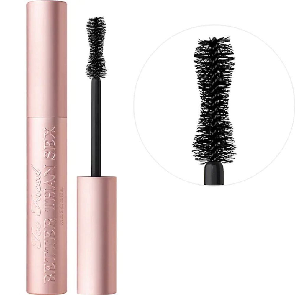 TOO FACED🌺Better Than Sex Volumizing Mascara Black Standard Size - Picture 4 of 9